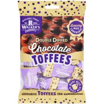 Walker's Nonsuch Double Dipped Chocolate Toffees (135g)