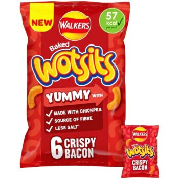 Walkers Wotsits Crispy Bacon Flavour Crisps