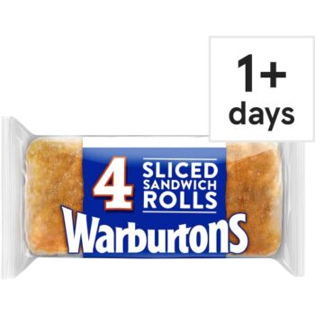 Warburtons 4 Square Rolls (4)