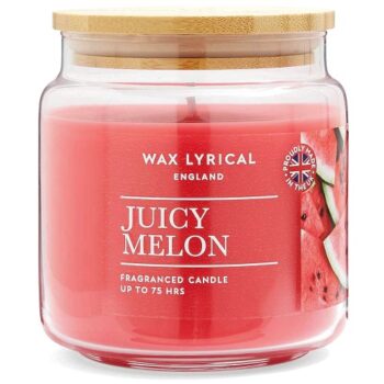Wax Lyrical Medium Wax Filled Jar Juicy Melon (335g)