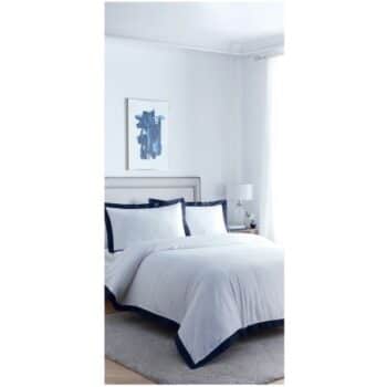 West Park Navy Oxford Edge Duvet Double