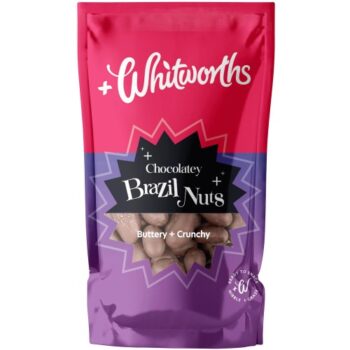 Whitworths Chocolatey Brazil Nuts (95g)