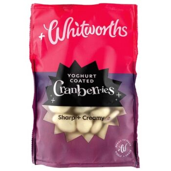 Whitworths Yoghurt Coated Cranberries (70g)