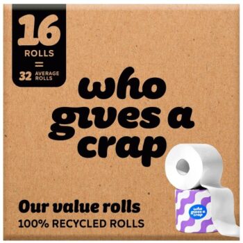 Who Gives A Crap Classic Soft Double Length Toilet Roll