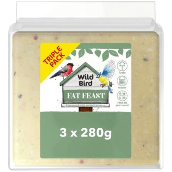 Wild Bird Fat Feast Triple Pack (3 x 280g)