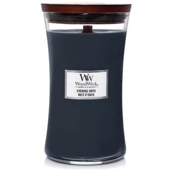 Woodwick Large Candle Evening Onyx