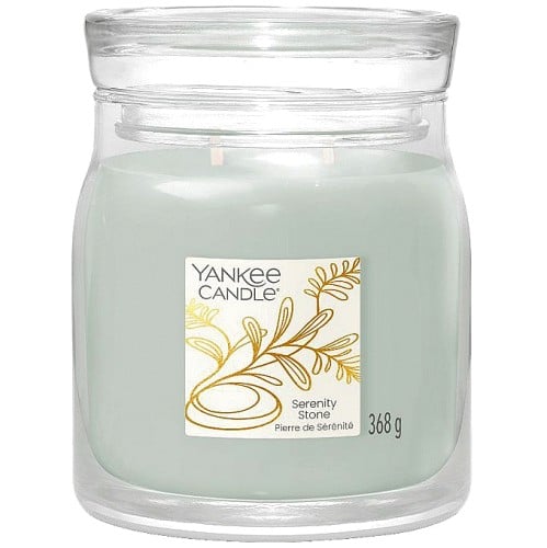 Yankee Candle Signature Medium Jar Candle Serenity Stone (368g)