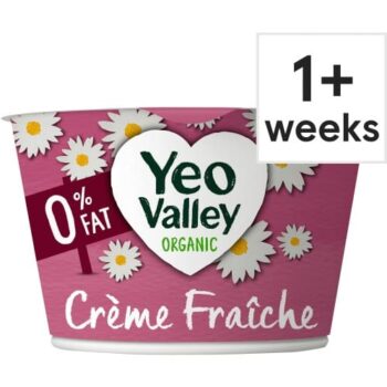 Yeo Valley Organic 0% Fat Creme Fraiche (200g)