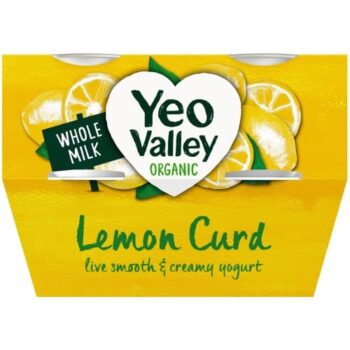Yeo Valley Organic Lemon Curd (4 x 110g)