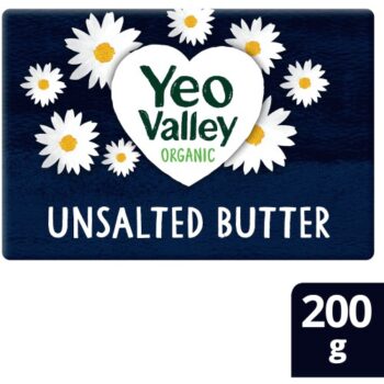 Yeo Valley Organic Unsalted Butter (200g)