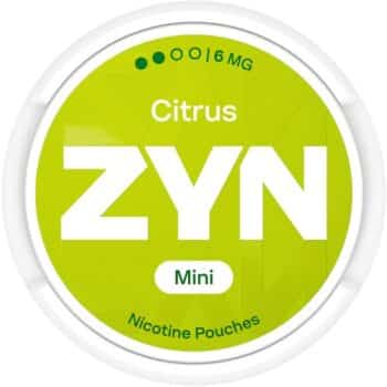 ZYN Citrus Mini Strong Nicotine Pouches (20 x 6mg)